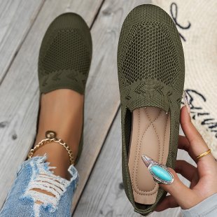 Independent station 2025 Spring and Autumn new European and American Foreign trade plus size round toe flat shoes women's low-cut sports casual shoes