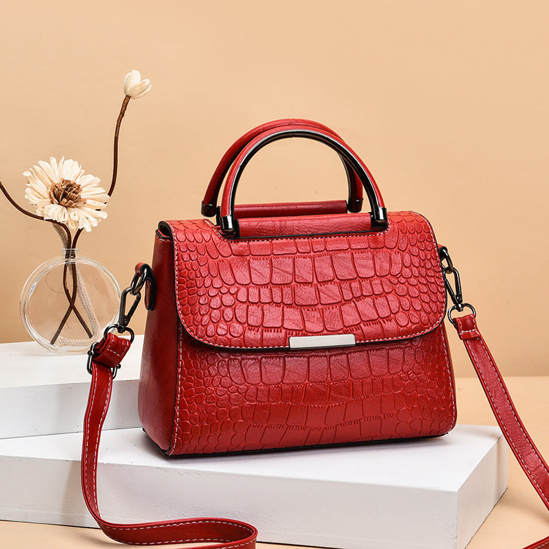 Stone Pattern Handbag Women's New Fashion Shoulder Crossbody Bag |Shoulder bag