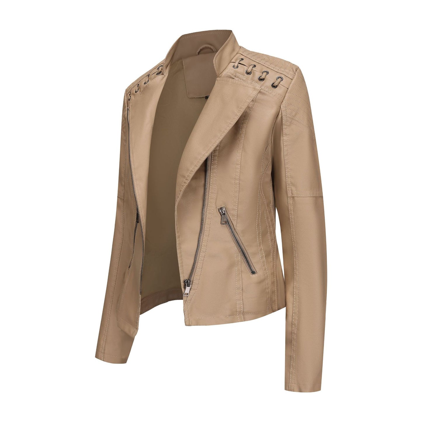 Women's leather jacket 6638