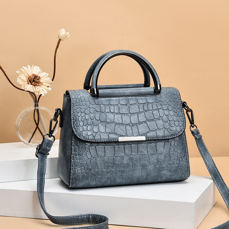 Stone Pattern Handbag Women's New Fashion Shoulder Crossbody Bag |Shoulder bag