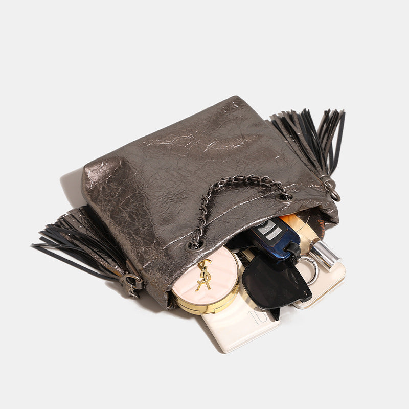 Retro Fringe Handbag Stylish Shoulder Crossbody Bag |Shoulder bag