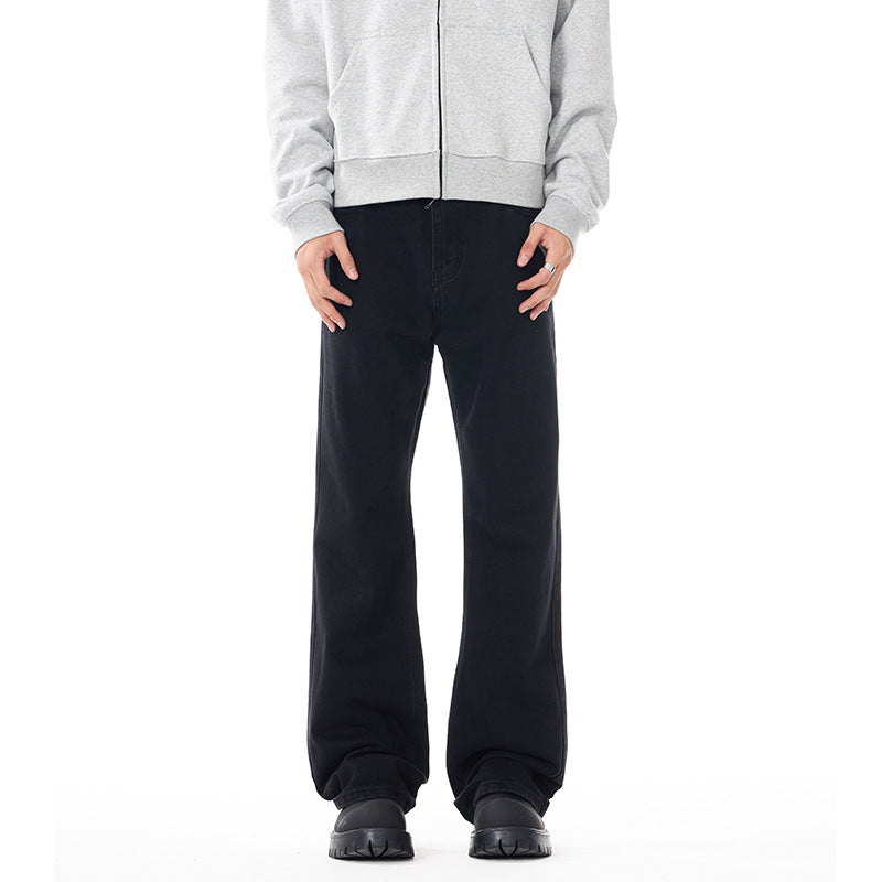 Amerikaanse high street zwarte Weila jeans voor heren