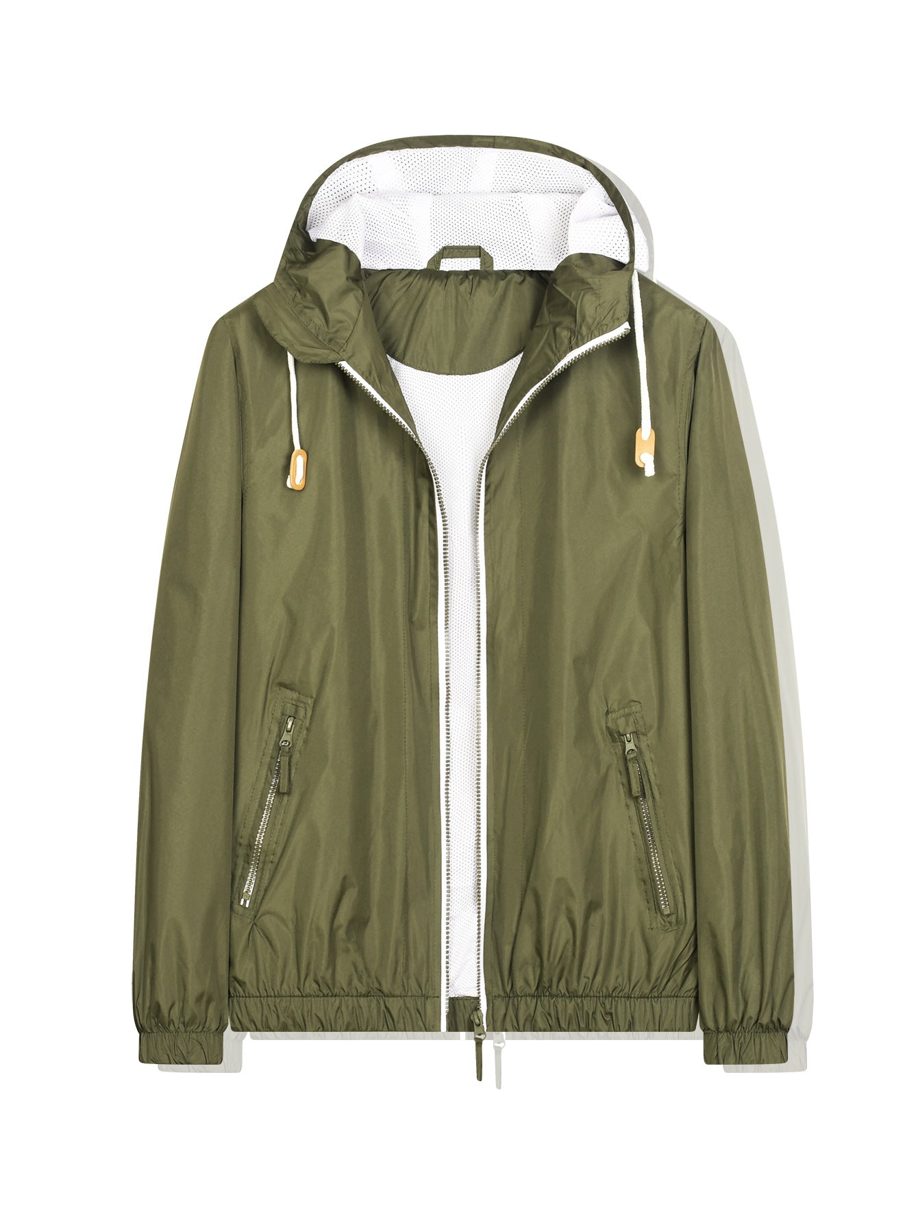 Men's lightweight windbreaker waterproof raincoat men's jacket outdoor shell jacket men's jacket thin single punch soft shell jacket