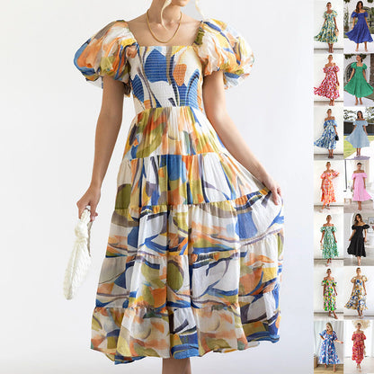 Bohemian Retro Loose Dress