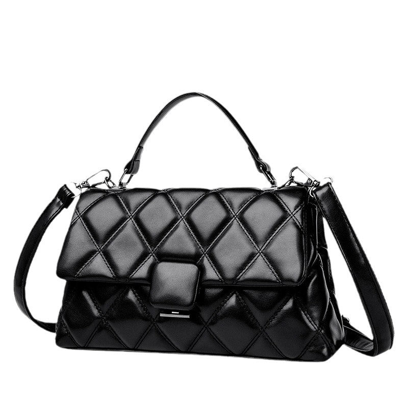 Bag women's bag New 2024 fashion messenger bag female shoulder bag female middle-aged elegant handbag female one piece dropshipping