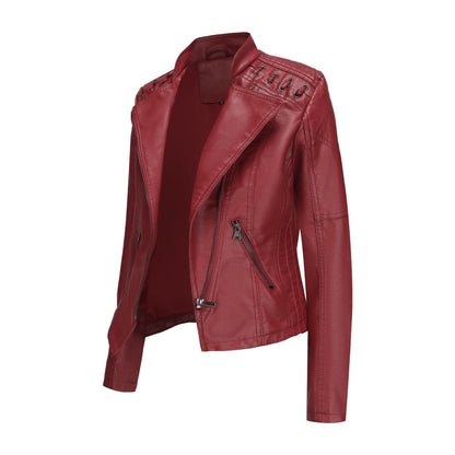Women's leather jacket 6638