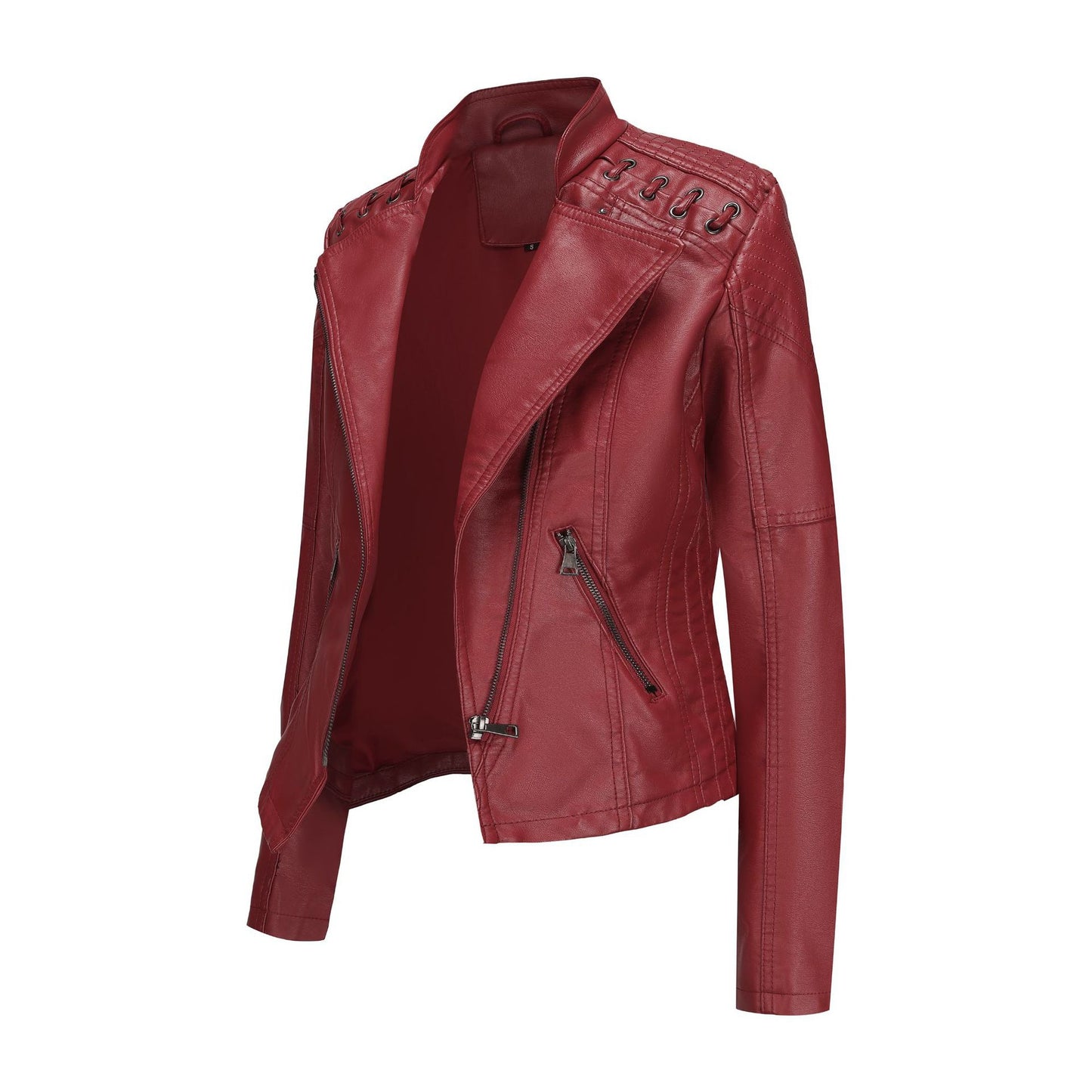 Women's leather jacket 6638