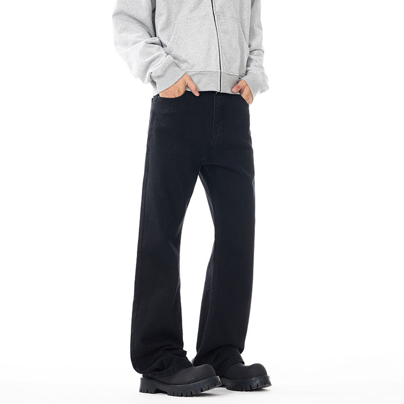 Amerikaanse high street zwarte Weila jeans voor heren
