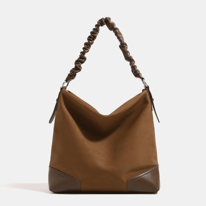 Retro Brown Bucket Bag Luxe Shoulder Handbag |Shoulder bag,Crossbody bag