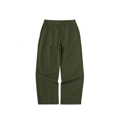 Jie Zhan men's clothing | Azut dyed logging overalls 2025 autumn new trendy brand American street casual pants men