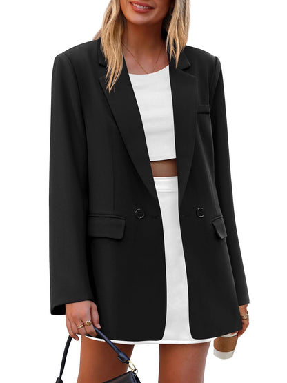 Europe and America cross border Amazon small suit 2025 autumn and winter commuter suit lapel slim temperament