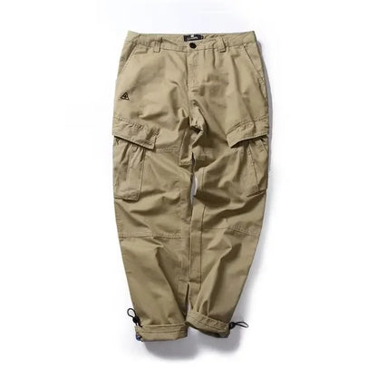 Cross-border foreign trade wear-resistant multi-pocket cargo pants men's straight-leg trousers work pants labor protection pants loose plus size pants