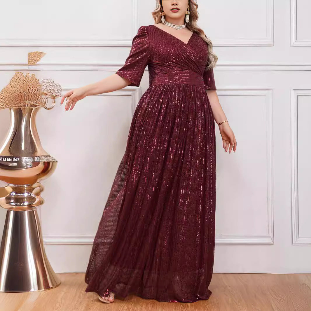 Plus Size Women's Evening Dress New Arrival