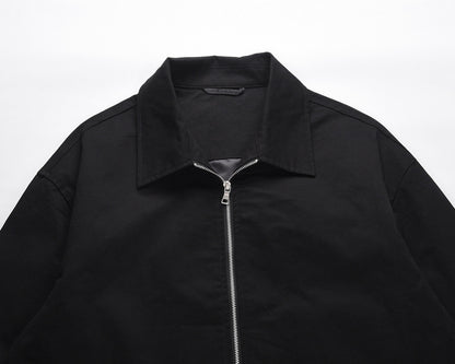 High Street Ins Trendy Men's And Women's Coat Short Zipper Jacket