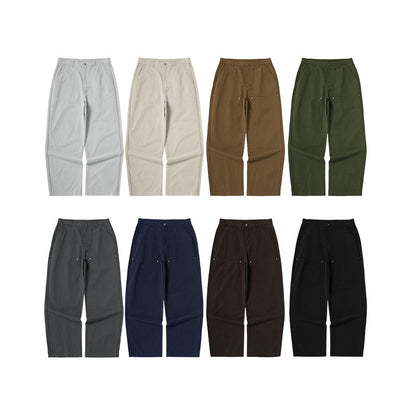 Jie Zhan men's clothing | Azut dyed logging overalls 2025 autumn new trendy brand American street casual pants men