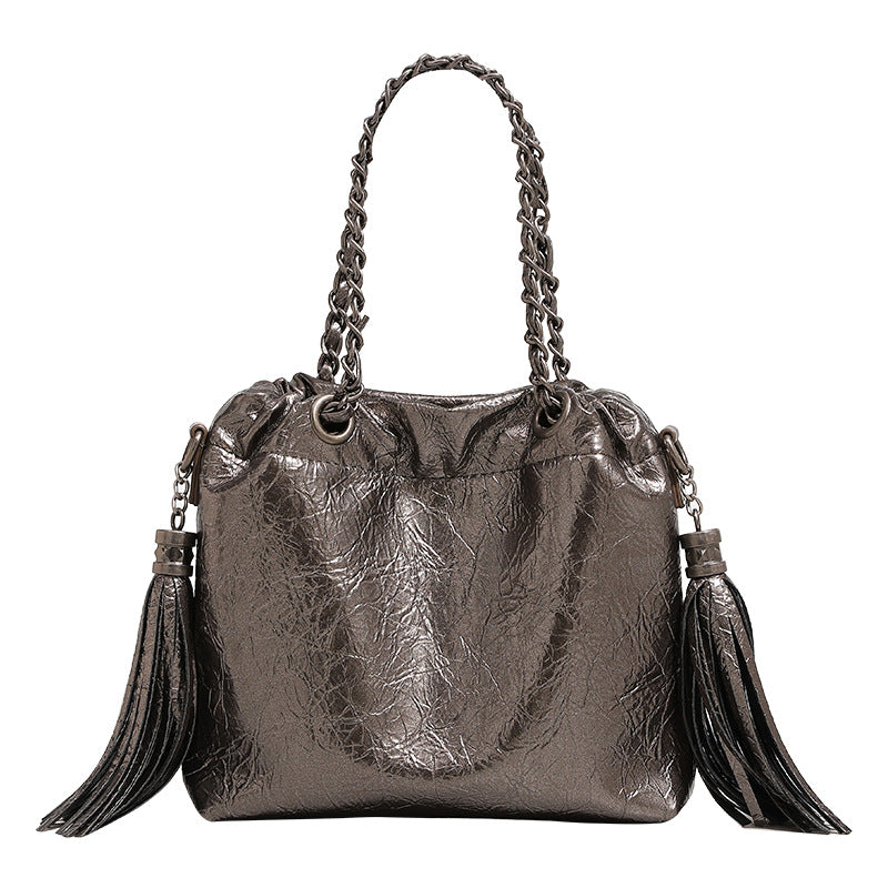 Retro Fringe Handbag Stylish Shoulder Crossbody Bag |Shoulder bag