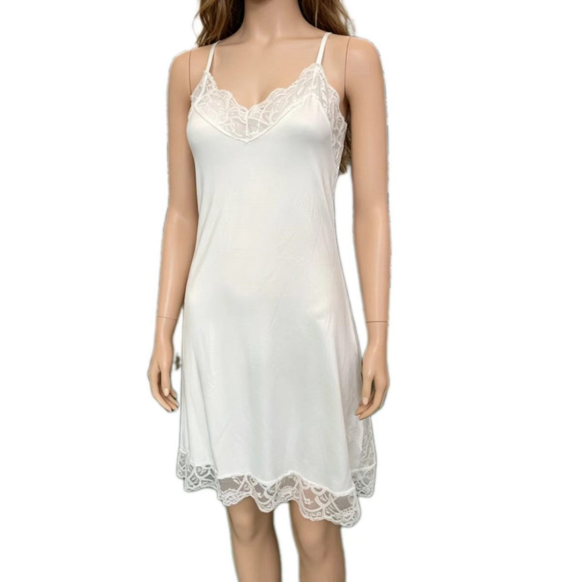 Cross-border hot flirting sexy lingerie young women's sexy lingerie sexy nightdress backless lace see-through hot backless