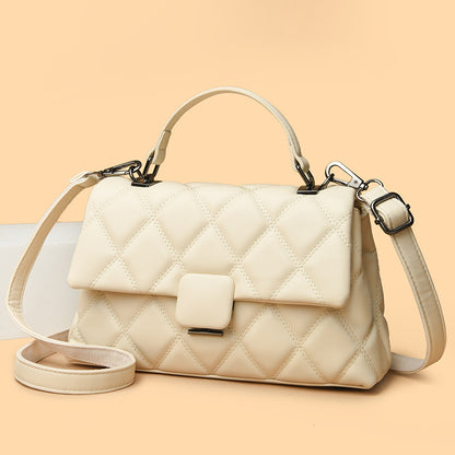 Bag women's bag New 2024 fashion messenger bag female shoulder bag female middle-aged elegant handbag female one piece dropshipping