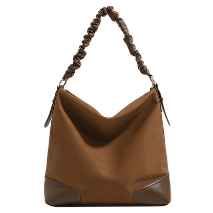 Retro Brown Bucket Bag Luxe Shoulder Handbag |Shoulder bag,Crossbody bag