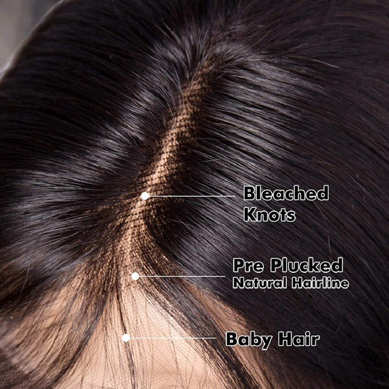 Straight Bob Lace Front Human Hair Wig