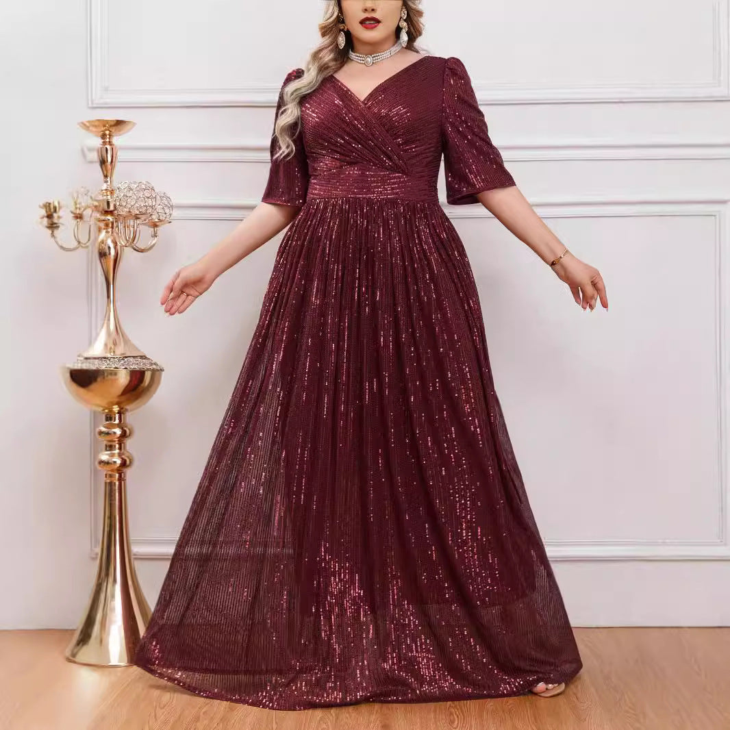 Plus Size Women's Evening Dress New Arrival