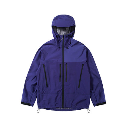 Jie Zhan men's clothing | Full-pressure glue zipper shell jacket Autumn New Teflon windproof jacket men's coat