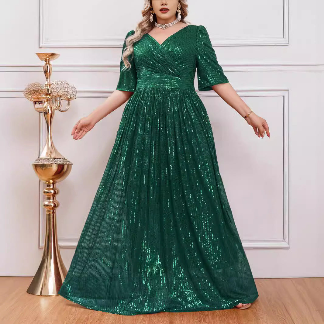 Plus Size Women's Evening Dress New Arrival
