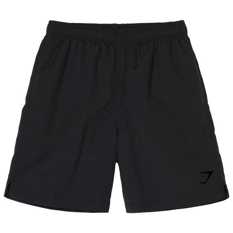GYMSHARK men's sports casual quick-drying summer shorts simple straight sports shorts shark