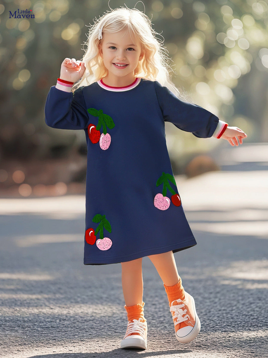 Europe and America cross border supply girls' skirt new autumn girls' dress cute kids' skirt delivery distribution
