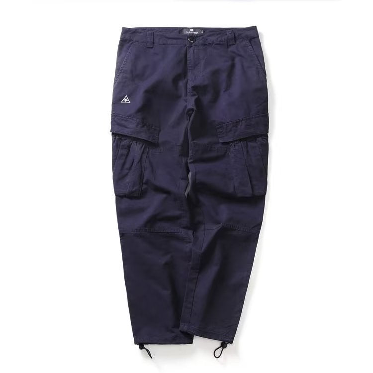 Cross-border foreign trade wear-resistant multi-pocket cargo pants men's straight-leg trousers work pants labor protection pants loose plus size pants