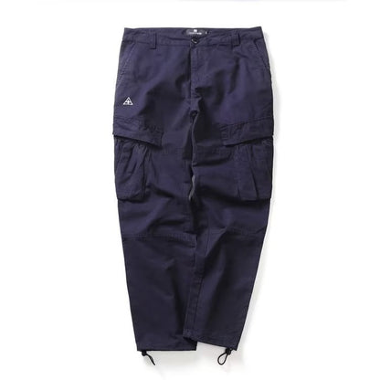 Cross-border foreign trade wear-resistant multi-pocket cargo pants men's straight-leg trousers work pants labor protection pants loose plus size pants