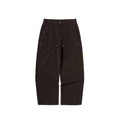 Jie Zhan men's clothing | Azut dyed logging overalls 2025 autumn new trendy brand American street casual pants men
