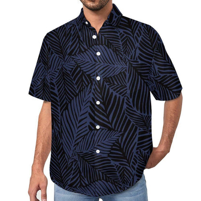Men's Hawaiian shirt short sleeve button shirt tropical summer beach blouse casual floral Hawaiian shirt