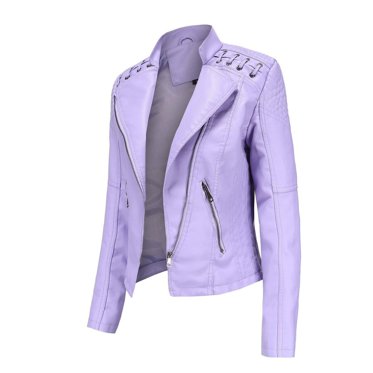Women's leather jacket 6638