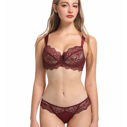 Franse sexy lingerieset met wimperkant