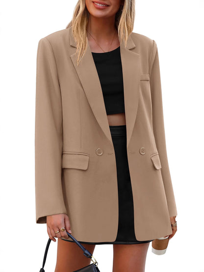 Europe and America cross border Amazon small suit 2025 autumn and winter commuter suit lapel slim temperament