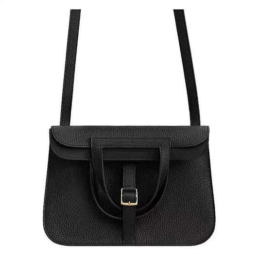 Cowhide Hazan Bag One-shoulder Portable Messenger First-layer Cowhide Women's Bag
