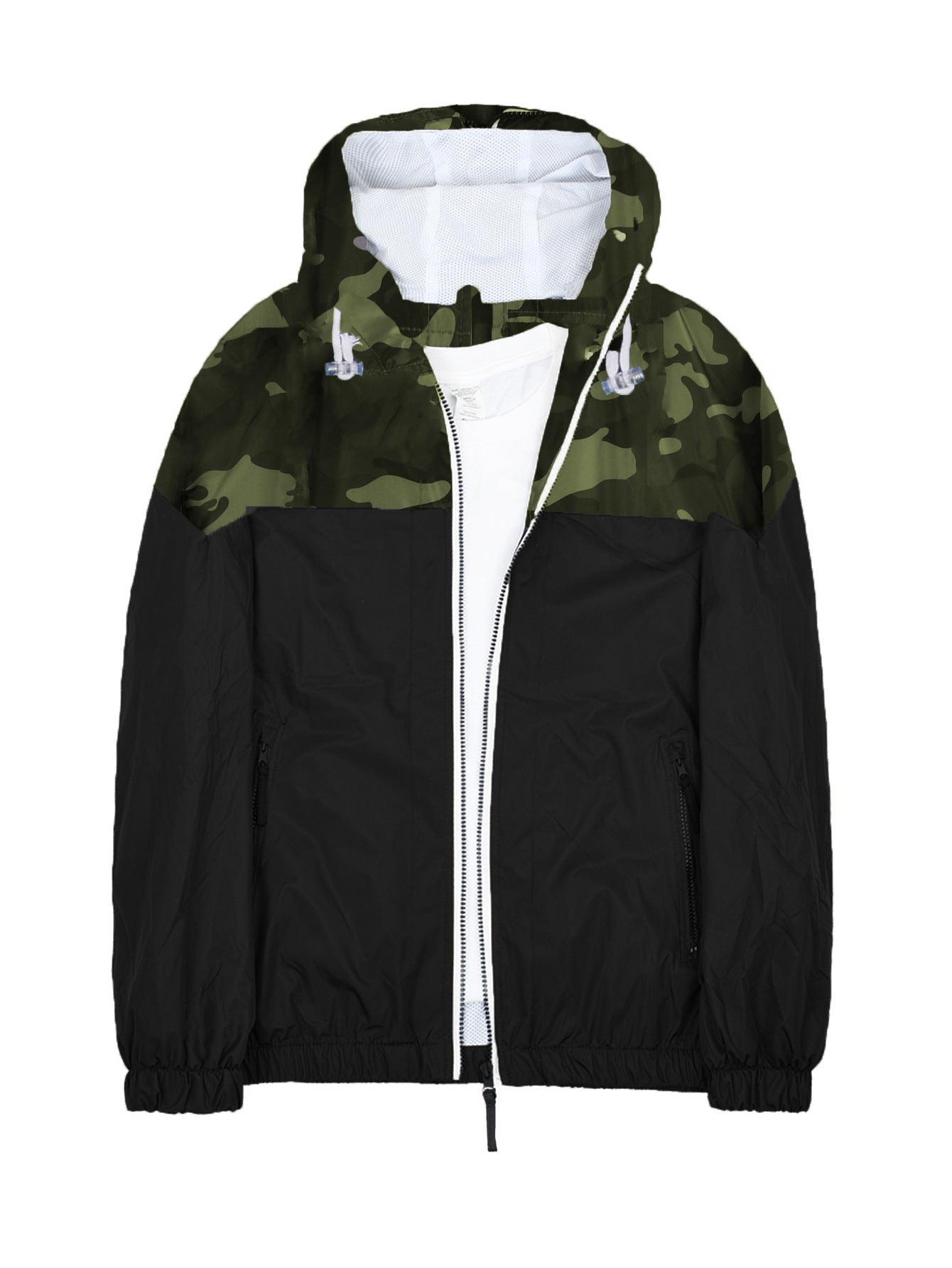 Men's lightweight windbreaker waterproof raincoat men's jacket outdoor shell jacket men's jacket thin single punch soft shell jacket