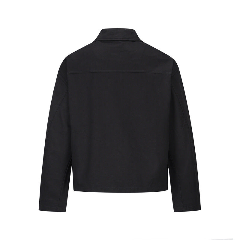 High Street Ins Trendy Men's And Women's Coat Short Zipper Jacket