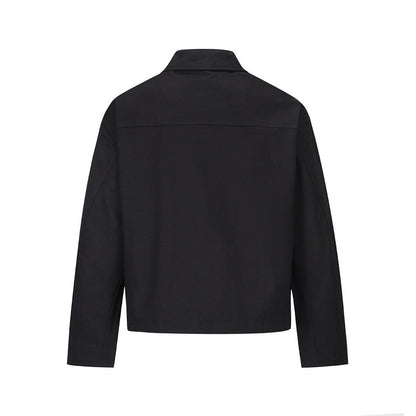High Street Ins Trendy Men's And Women's Coat Short Zipper Jacket