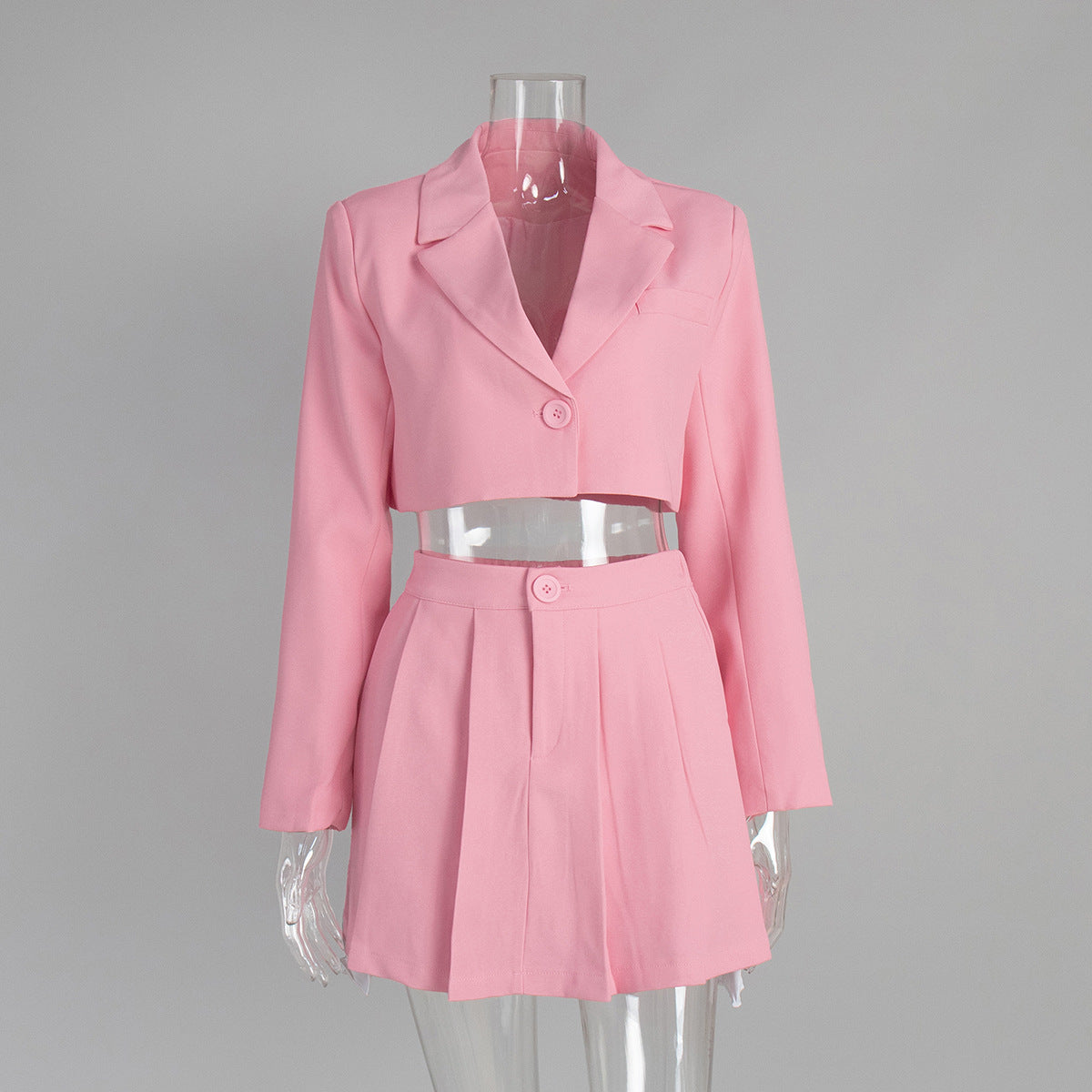 New European Style Blazer Skirt Suit