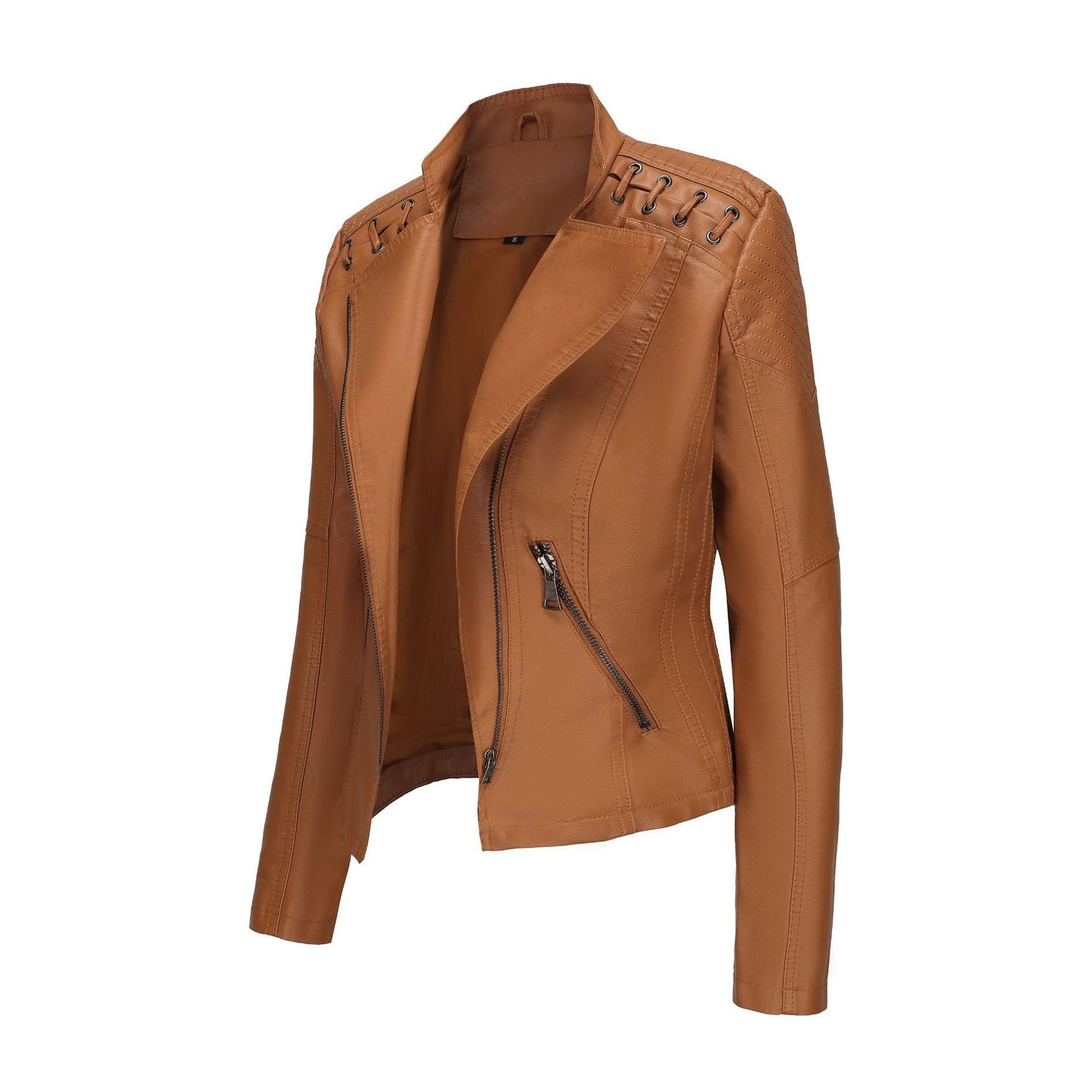 Women's leather jacket 6638