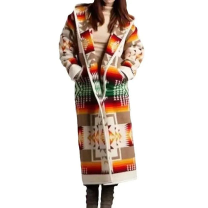 2025 autumn and winter New Amazon wish direct sales foreign trade women's clothing wholesale long trench coat special-interest design coat for women