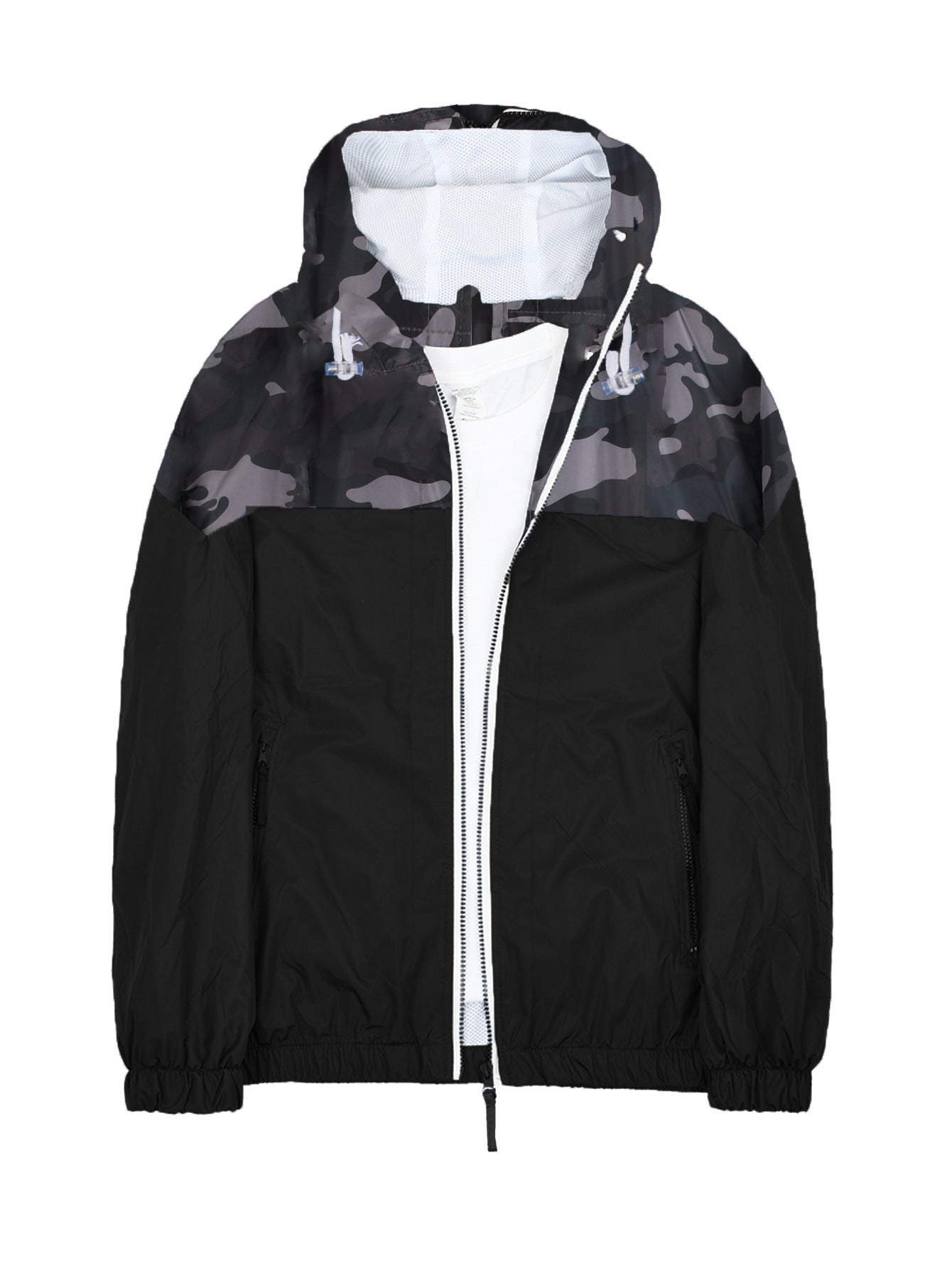 Men's lightweight windbreaker waterproof raincoat men's jacket outdoor shell jacket men's jacket thin single punch soft shell jacket