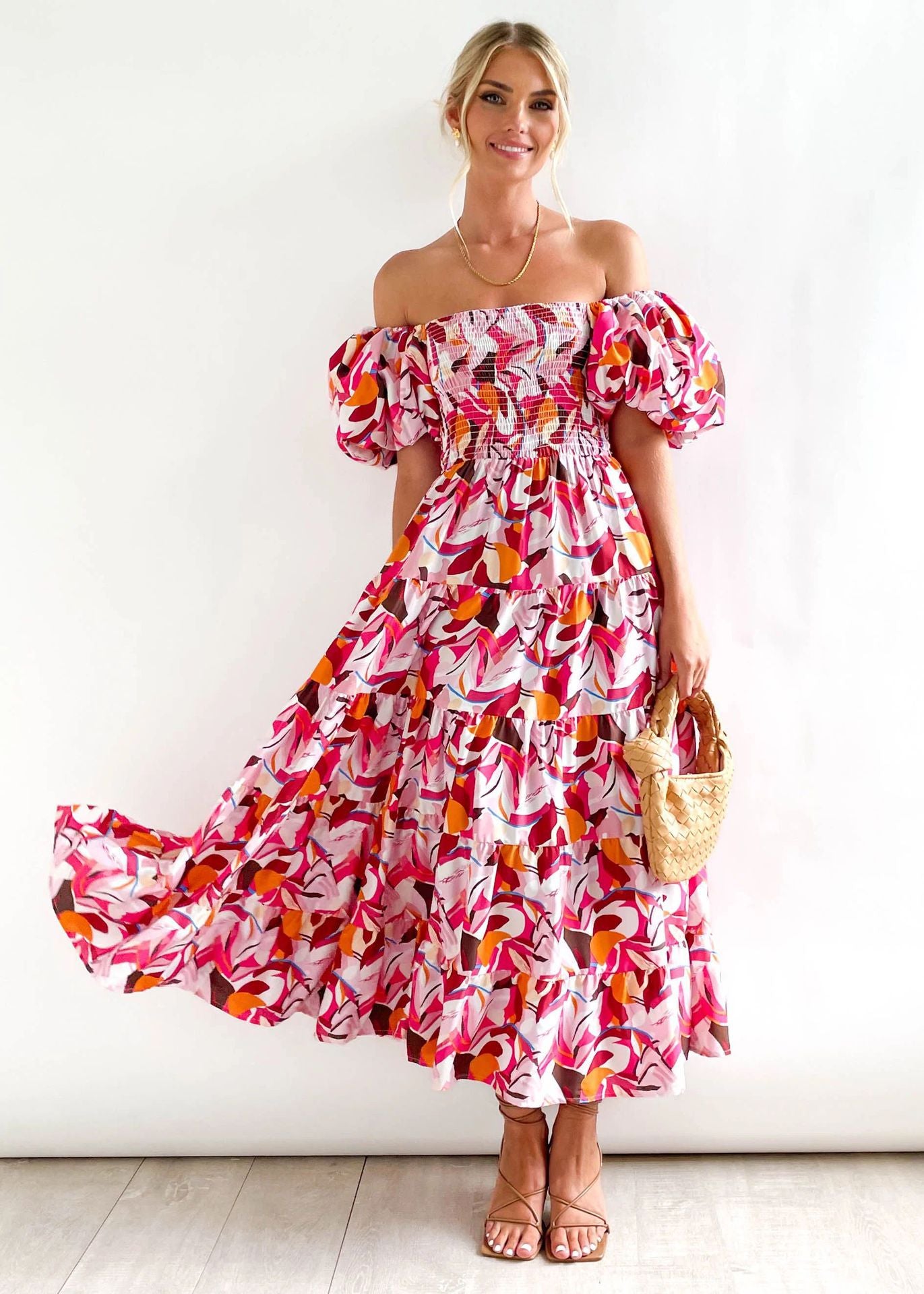 Bohemian Retro Loose Dress