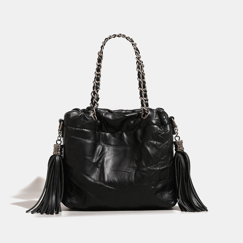 Retro Fringe Handbag Stylish Shoulder Crossbody Bag |Shoulder bag
