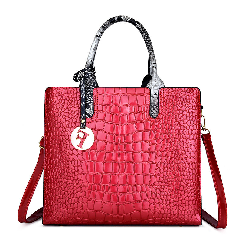 New foreign trade new Korean style fashionable all-match handbag mother and child bag women's shoulder messenger bag large capacity bag