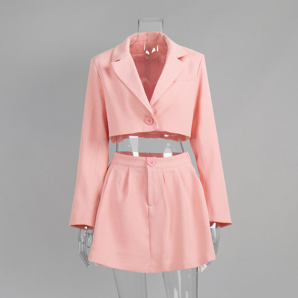 New European Style Blazer Skirt Suit