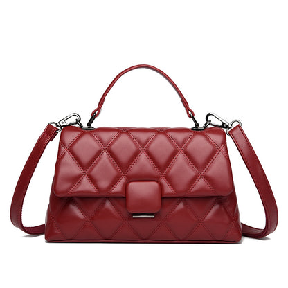 Bag women's bag New 2024 fashion messenger bag female shoulder bag female middle-aged elegant handbag female one piece dropshipping