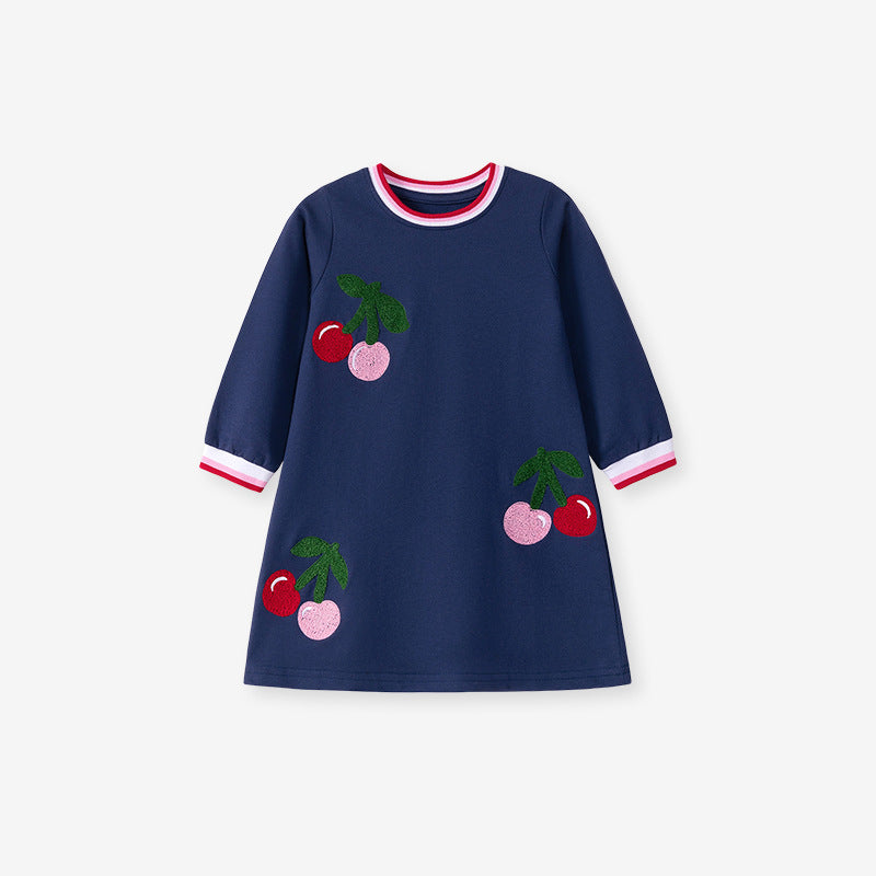 Europe and America cross border supply girls' skirt new autumn girls' dress cute kids' skirt delivery distribution